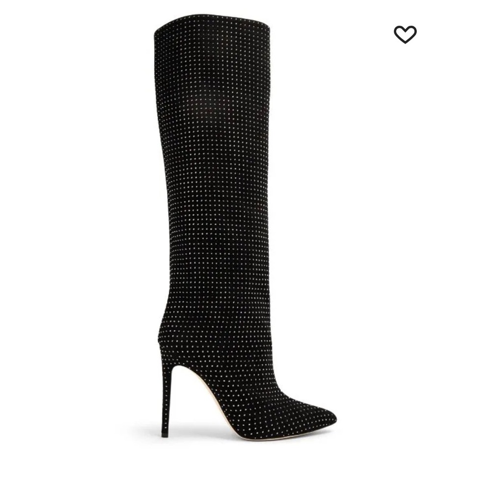 Paris Texas
Holly 105mm crystal-embellished boots 40.5